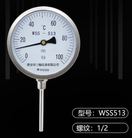 WSS-513雙金屬溫度計